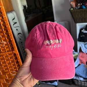 Pink woman’s Cap